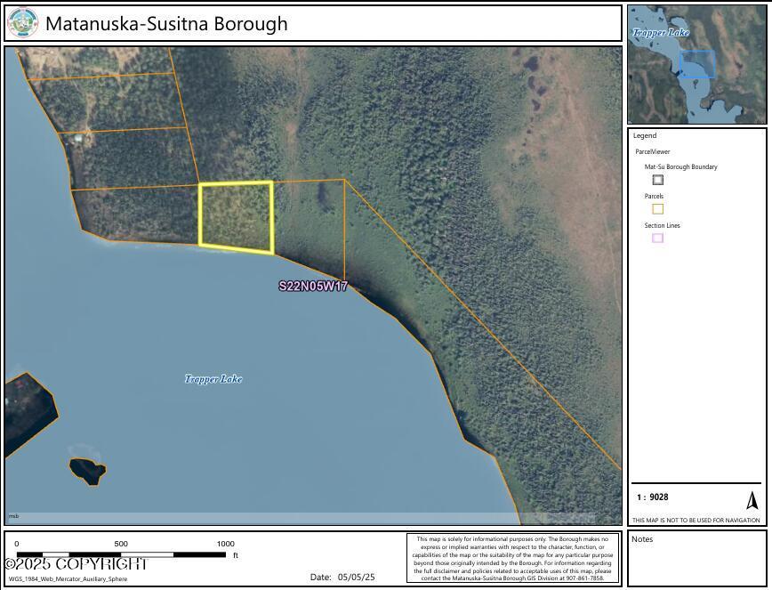 Tr 80-81 Trapper Lake, Willow AK 99688
