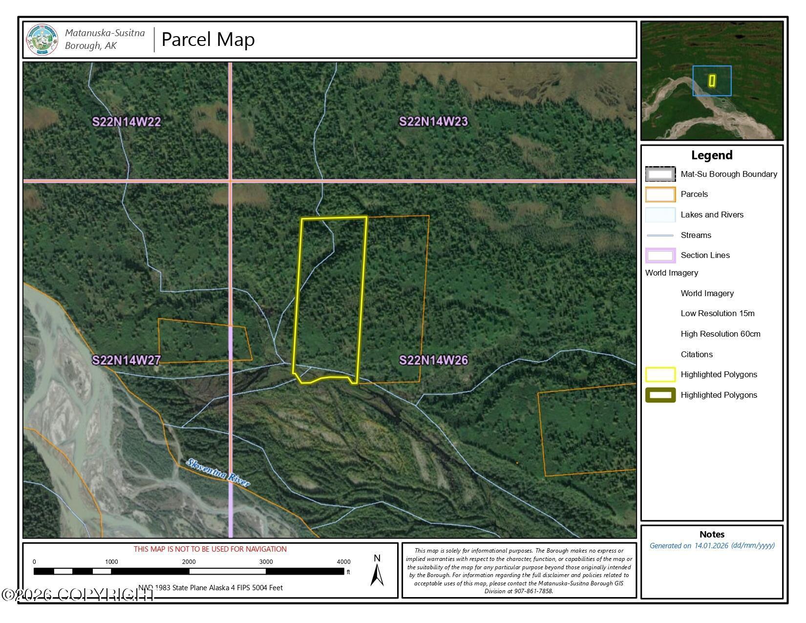 Tr A-B ASLS 91-064, Trapper Creek AK 99683