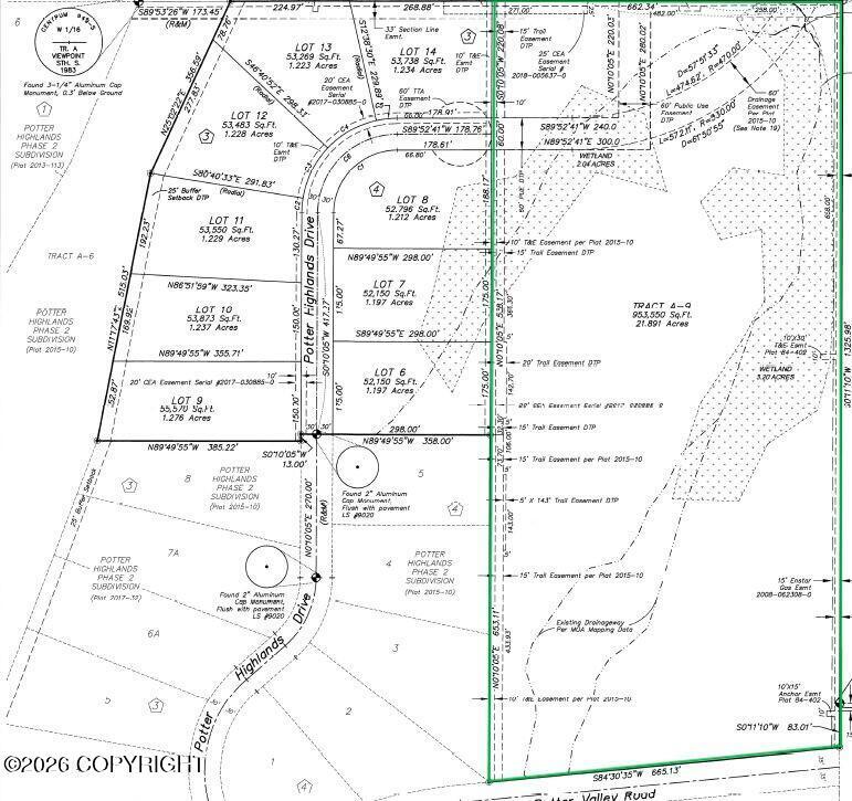 TR A9 Potter Valley Road, Anchorage AK 99516