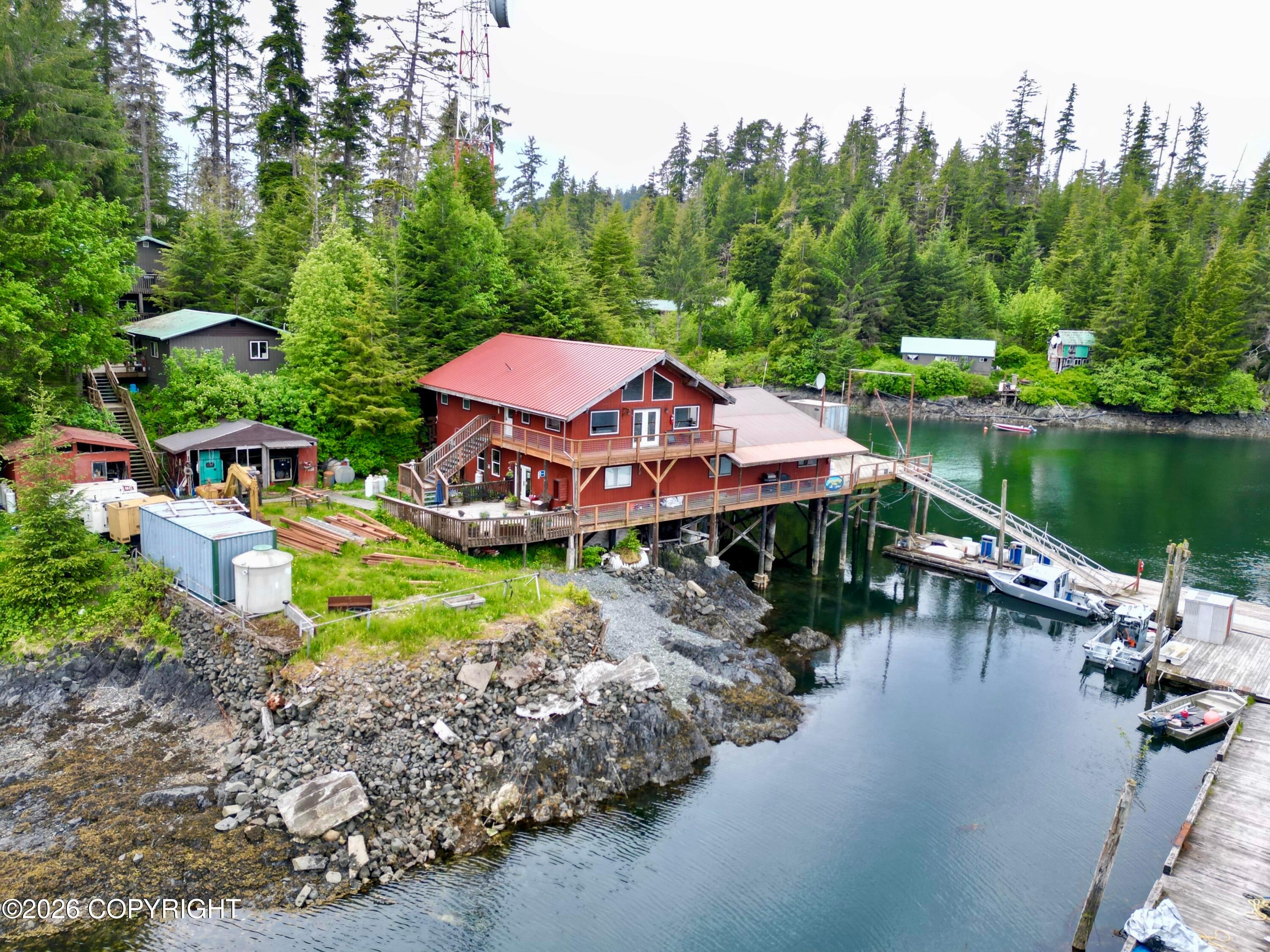 L2 Wooden Wheel Cove Trading Post, Port Protection AK 99950