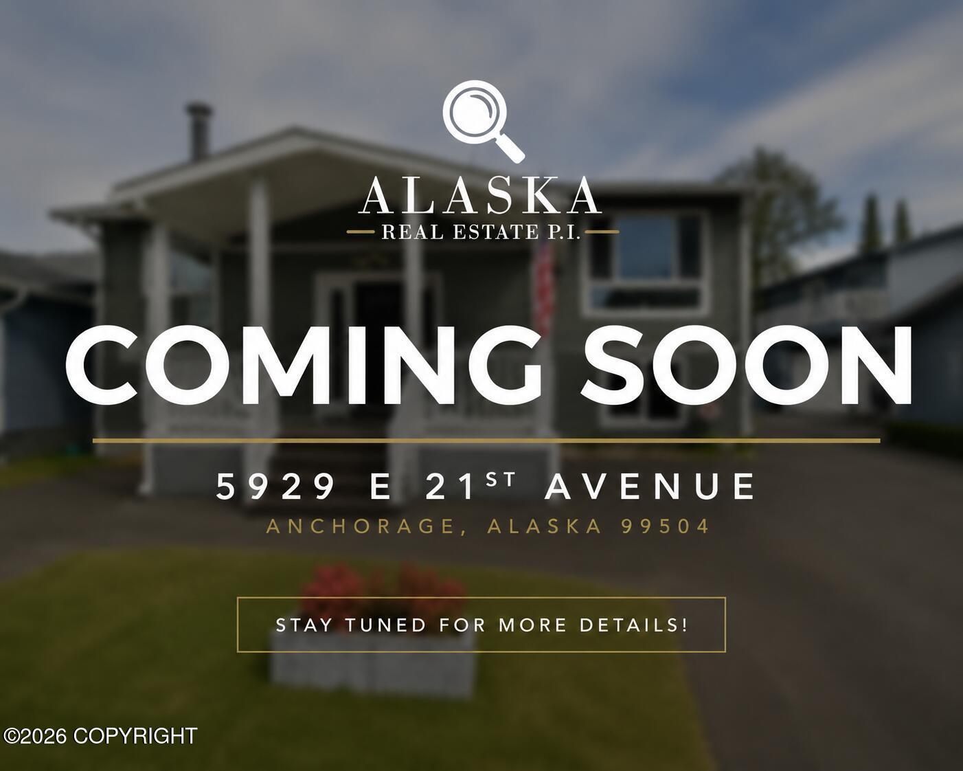 5929 E 21st Avenue, Anchorage AK 99504