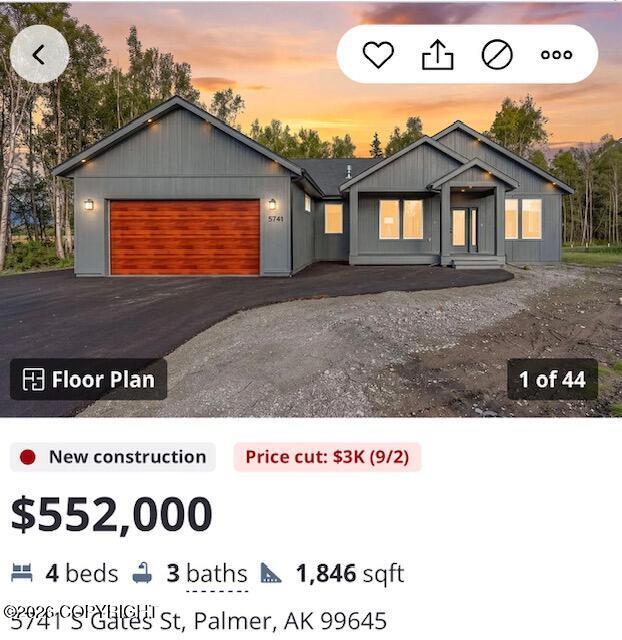 5741 S Gates Street, Palmer AK 99645