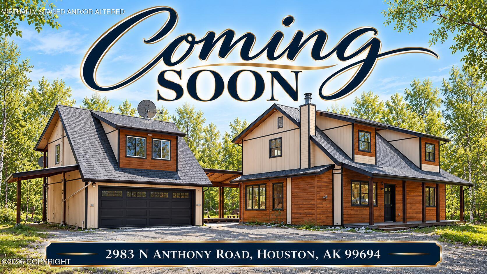 2983 N Anthony Road, Houston AK 99623